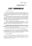 ley omnibus - Colegio de Abogados de las Palmas