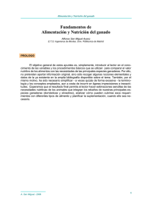 Nutrición animal (texto) - Universidad Politécnica de Madrid