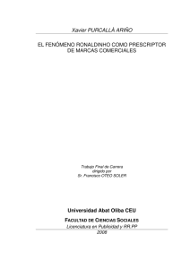 Xavier PURCALLÀ ARIÑO EL FENÓMENO