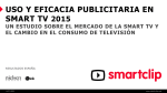 uso y eficacia publicitaria en smart tv 2015