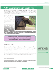 4.6 Entrenamiento con pulsómetro