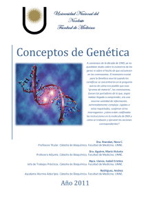 Conceptos de Genética 2011 - Genética