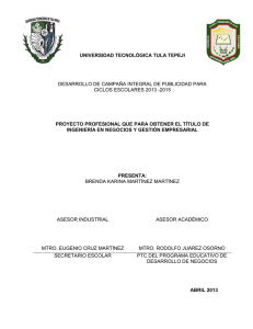 universidad tecnológica tula tepeji desarrollo de campaña integral