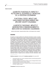 AlIMENTOS FUNCIONAlES: IMPACTO y RETOS PARA El