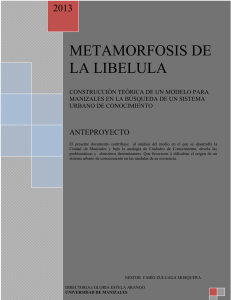 metamorfosis de la libelula