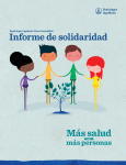 Informe de solidaridad Más salud