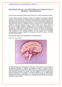 Neurobiología de los trastornos de conducta.