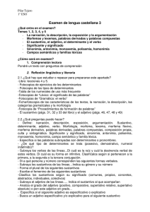 Que entra en el examen recuperacion. 2016