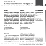 El término «locuras discordantes» de Ph. Chaslin y el concepto de