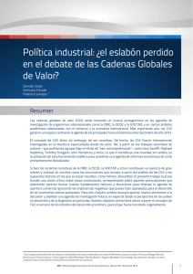 Política industrial: ¿el eslabón perdido en el debate de las Cadenas