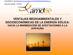 Ventajas medioambientales y socioeconómicas de la energía eólica