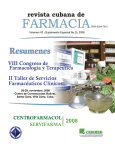 VIII Congreso de Farmacología y Terapéutica - BVS Cuba