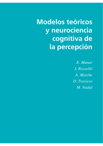 Modelos teóricos y neurociencia cognitiva de la percepción