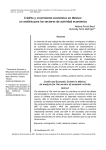 Crédito y crecimiento económico en México: un análisis para