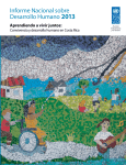 Informe Nacional sobre Desarrollo Humano 2013