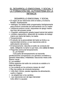 el desarrollo emocional y social y la formacin del autosistema en la