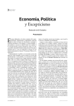 Economía, Política y Escepticismo
