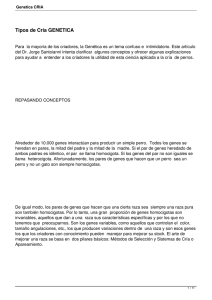 Genetica CRIA