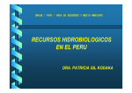 RECURSOS HIDROBIOLOGICOS EN EL PERU