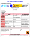 Nº CAS 6153-56-6. International Chemical Safety Cards