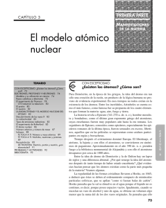 El modelo atómico nuclear