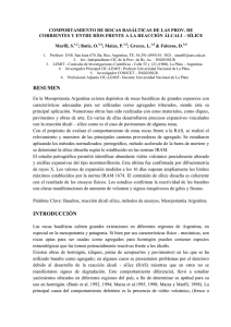 resumen introducción - Sociedad Uruguaya de Geologia