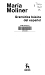 Gramática básica del español