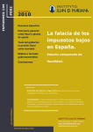 La falacia de los impuestos bajos en España