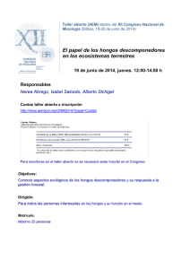 El papel de los hongos descomponedores en los ecosistemas