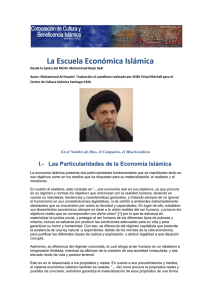 La Escuela Económica Islámica