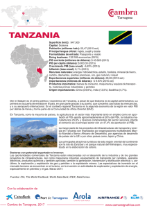 tanzania - cambra de comer&ccedil; de tarragona