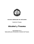 Alcohol y Trauma