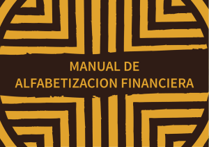 MANUAL DE ALFABETIZACION FINANCIERA