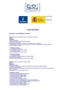 ingl&eacute;s nivel medio - CEOE CEPYME Cuenca