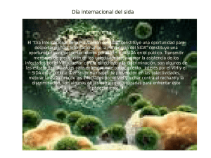 D&iacute;a internacional del sida