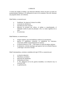 A la hora de estudiar el trabajo y las relaciones laborales