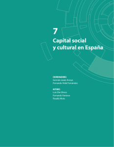 Capital social y cultural en España