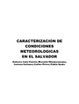 CARACTERIZACION DE CONDICIONES METEOROLOGICAS