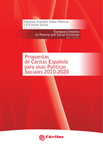 propuestas de Cáritas española para unas políticas sociales 2010