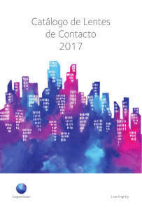 Catálogo de Lentes de Contacto 2017