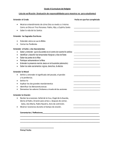 Entender el Credo Fecha en que fue completado • Mostrar