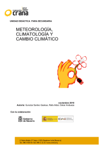 Meteorología, climatología y cambio climático