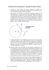 Problemas de Termodinámica - Física re