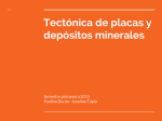 Tectónica de placas y depósitos minerales