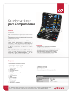 Kit de Herramientas para Computadoras