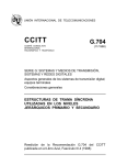 Rec. UIT-T G.704 - ESTRUCTURAS DE TRAMA S.NCRONA