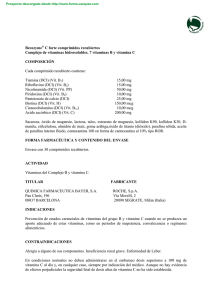 Prospecto BECOZYME C FORTE 30 CO