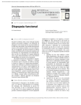 Dispepsia funcional - Revista de Gastroenterología de México
