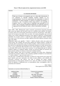 CCNN La estructura del átomo