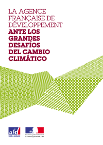 La AFD ante los grandes desafíos del cambio climático